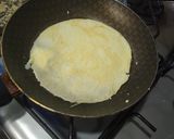 Foto del paso 1 de la receta: Crepês de pollo con salsa blanca🌮