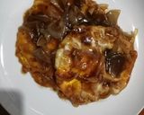 Foto langkah ke 4 dari resep Telor Ceplok Saos Tiram.