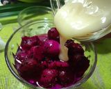 Foto langkah ke 4 dari resep Es Buah Naga.