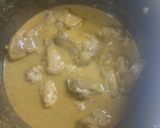 A picture of step 2 of Mint and cashewnut chicken.