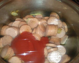 Foto del paso 3 de la receta: Salchichas con kepchu