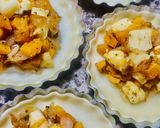 Foto del paso 5 de la receta: TARTITAS INDIVIDUALES Y CANASTITAS DE 🧅CEBOLLA🧅CARAMELIZADA Y 🎃ZAPALLO🎃CALABAZA🎃