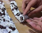 Csokis-túrós csiga recept fázis 4 fotója