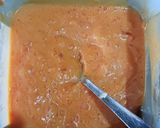 A picture of step 3 of Papaya Halwa.