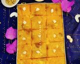 A picture of step 8 of Moong Daal and Elaichi Halwa.