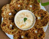 A picture of step 3 of Sabudana Thalipeeth.