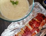 Baconos csirkemell, burgonyapürével recept fázis 7 fotója