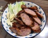 香煎魚卵香腸的食譜步驟3照片