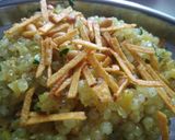 A picture of step 6 of Sabudana khichdi.