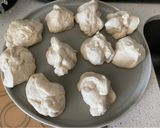 A picture of step 10 of Chinese steamed vegetable buns.