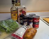A picture of step 2 of Cowboy Soup.