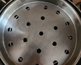 A picture of step 5 of Makke ka dhokla.