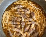 Foto langkah ke 3 dari resep Jamur enoki balut daging.