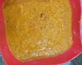 A picture of step 4 of Prawns ghassi.