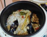 Foto langkah ke 4 dari resep Nasi Liwet Udang Rice Cooker.