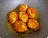 A picture of step 2 of Creamy Egg Curry.