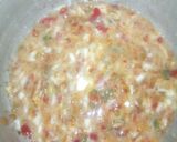A picture of step 2 of Yam piccata.