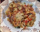 A picture of step 2 of Cheese and Veg Loaded Omelette.