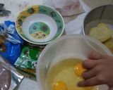 Foto langkah ke 1 dari resep Potato milo cake with happy call.
