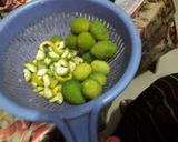 A picture of step 1 of Spiny Gourd (Kantola).