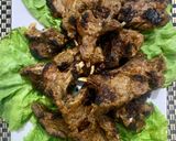 A picture of step 4 of Grilled mutton chops dipped in herb and lemon peri peri sauce.