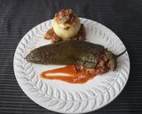Foto del paso 4 de la receta: Pimientos rellenos con salsa brava