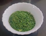 A picture of step 5 of Moringa leaves Powder.