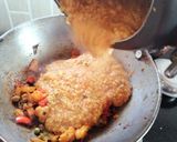 A picture of step 4 of Foxtail millet Upma kangani upma.
