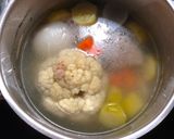 Foto del paso 2 de la receta 1ª papilla de ternera y coliflor BLW mixto 🥕🐂