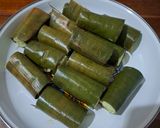 Foto langkah ke 14 dari resep Kue Putu Bambu (Versi Daun Pisang).