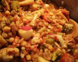 A picture of step 6 of Spicy coconut curry.