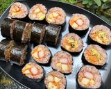 Foto langkah ke 6 dari resep SUSHI Nasi Merah 🍣✨.