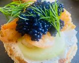 Luxury ràk-caviar falatka recept fázis 3 fotója