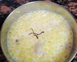 A picture of step 5 of Kesar Sabudana Kheer.