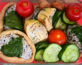 Foto langkah ke 7 dari resep Isi bento box : tamagoyaki.