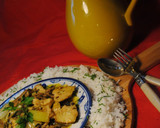 A picture of step 11 of Persian artichoke and celery stew.