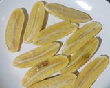 Foto langkah ke 1 dari resep Dadar Gulung Coklat Isi Pisang Keju.