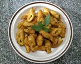 Hình bước làm 5 của món Mì Căn Sốt Cà Ri (Món Chay)