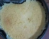 A picture of step 7 of Heart Almond Cake Recipe  in Microwave 🎂.