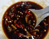 Hình bước làm 3 của món Miến trộn chay kiểu mới