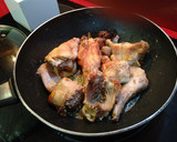 Foto del paso 1 de la receta: Conejo en salsa con majada de hígado
