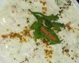 A picture of step 5 of Cucumber Farali Raita.