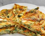 Foto langkah ke 4 dari resep Omelette Sayuran.
