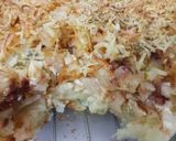 Foto langkah ke 5 dari resep Macaroni Schotel Lapis Kentang.
