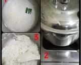 Foto langkah ke 4 dari resep Memasak nasi dengan panci presto,. Hemat waktu hemat gas. 👏🏻.