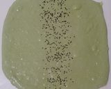 Foto langkah ke 8 dari resep Wijen Hitam Putih Pandan Sourdough Bread (Open Bake Method).