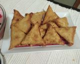 A picture of step 3 of Vegetables Samosa😃😃.
