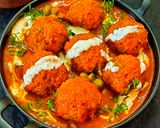 सोयाबीन कोफ्ता करी - एक हेल्थी किक रेसिपी -सोयाबीन सब्जी (Soybean Kofta Curry- Health Kick recipe) रेसिपी चरण 10 फोटो