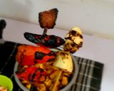 Foto langkah ke 2 dari resep Plecing Tuung Base Tunu/Plecing Terong Bumbu Bakar.