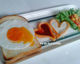 รูปขั้นตอนการทำที่ 6 ของ Breakfast in love